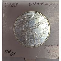 10 евро 2003 - 50 лет забастовке в Восточной Германии