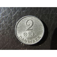 Дания. 2 эре.1959. С 20 копеек. Распродажа коллекции. Смотрите другие лоты.