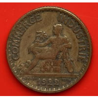 40-01 Франция 1 франк 1925 г.