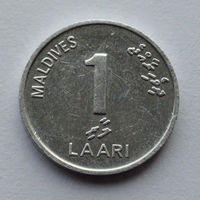 Мальдивы 1 лаари, 1404 (1984)