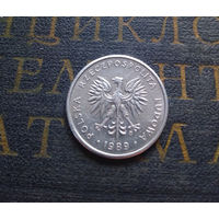 5 злотых 1989 Польша #01 XF