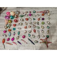 Игрушки елочные советские
