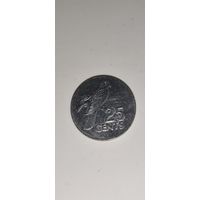 Сейшельские острова 25 центов 2000