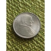 Ватикан 2 лиры 1968 г
