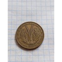 25 восточноафриканских франков 1957 года