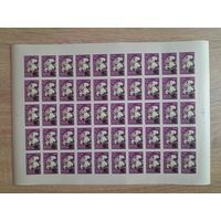 Лист 1964 г. Сельскохозяйственные культуры.  Хлопчатник