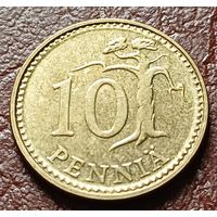 Финляндия 10 пенни, 1982    ( 1-6-8 )