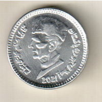 Пакистан 1 рупия 2021