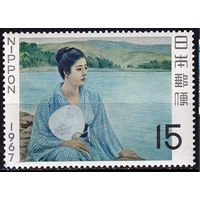 Япония 1967 искусство живопись картина художника Сэйки Курода (1866-1924)** MNH