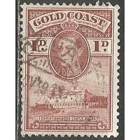 Золотой берег. Король Георг VI. Крепость Кристиансберг. 1938г. Mi#106.