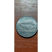 США Штаты и территории 25 центов (квотер) Западная Вирджиния 2005