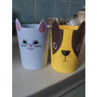 Стаканы детские Кот и Собака. Кружки.