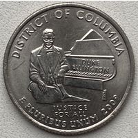 США 25 центов (квотер) 2009 г. D. Округ Колумбия