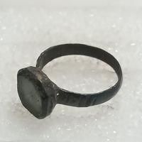 Перстень старинный со вставкой  (15)
