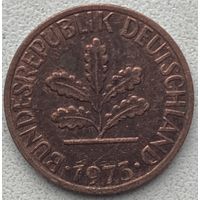 Германия 1 пфенниг 1973 г. J
