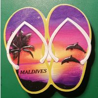 Магнитик на холодильник. Мальдивы
