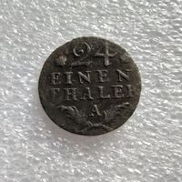 1/24 таллера 1783 года. А.