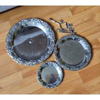 Фруктовница 3 уровня нержавейка