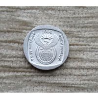 Werty71 ЮАР 1 ранд 2004 Южная Африка Новый герб Cпрингбок