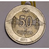 Турция 50 курушей, 2011