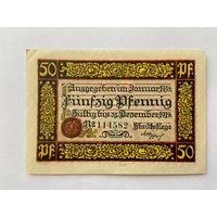 Нотгельд 50 пфеннигов Роффвайф. Веймарская республика - 1602