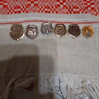 Значки Города Беларуси, архитектурные памятники (5 шт.) + г.Пружаны.