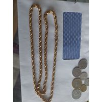 Цепь позолота