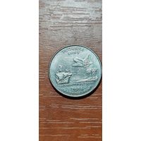 США Штаты и территории 25 центов (квотер) Флорида 2004