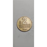 Уругвай 2 песо 1994
