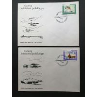 Польша 1984 Семь КПД с полной серией марок "Развитие авиации Польши" (спецгашение) Mi.2939-2945 каталог 6.50 евро