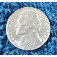 5 центов 1949 США МД Сан Франциско