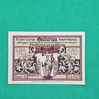 Старт с 1 Рубля !!! Банкнота Германия Нотгельд 75 ПФЕННИГ