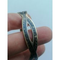 Браслет серебро 875 пр Северная чернь, не частый. Торги с Рубля