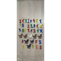 Индеец, ковбой (Хофлер), Германия. Цена за любую фигурку.