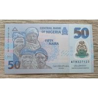 Werty71 Нигерия 50 Найра 2021 UNC банкнота рыба