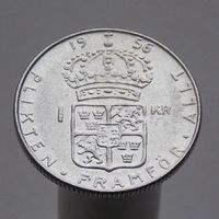 Швеция 1 крона 1956