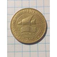 200 лир Италия 1992 год