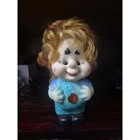 Резиновая игрушка ссср пищалка карлсон