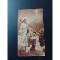 Икона шкаплерная образок Свислочь Волковыский повет 1938