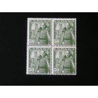 Испания 1948 Генерал Франко, Кастилья де ля Мота, квартблок