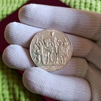 3 Марки Пруссия "Толпа" 1913г. UNC/PL С рубля! Без МЦ.