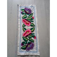 Вышивка салфетка старинная