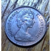 Великобритания, 1/2 пенни 1982 года