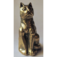 Колокольчик Кот Бронза