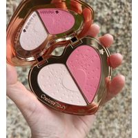 Новинка от Charlotte Tilbury пудра и румяна в одной палетке в оттенке Pillow Talk Flawless Pink