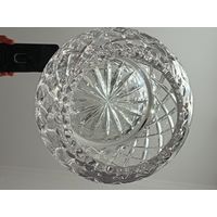 Ваза "ШАР". Хрусталь. Хрустальная ваза. Круглая хрустальная ваза