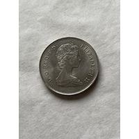 Великобритания 25 пенсов 1981 Свадьба Принца Чарльза и Леди Дианы