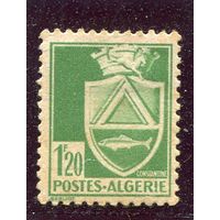 Французский Алжир. Стандарт. Герб города Константина. 1.2фр, зуб.12