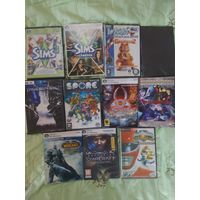 Игровые DVD диски , всё с рубля