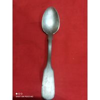 Ложка старая,клейма,мельхиор,чайная,кофейна я